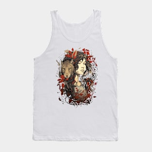 Checking out the latest illustrations and getting some serious inspiration Tank Top